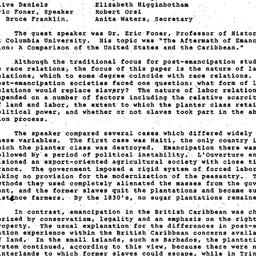 Minutes, 1981-12-06. Cultur...
