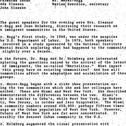 Minutes, 1982-03-08. Cultur...