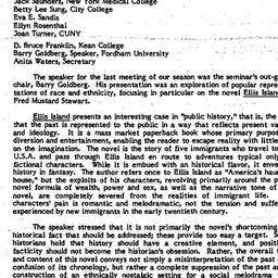 Minutes, 1984-05-07. Cultur...