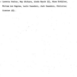 Announcements, 1986-03-10. ...