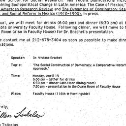 Announcements, 1993-04-19. ...