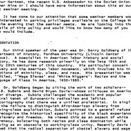 Minutes, 1988-02-09. Cultur...