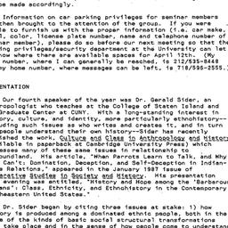Minutes, 1988-03-10. Cultur...