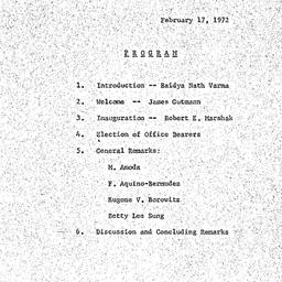 Background paper, 1972-02-1...