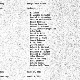 Minutes, 1972-02-17. Cultur...