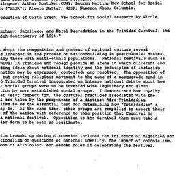Minutes, 1998-12-14. Cultur...