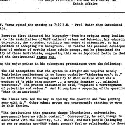 Minutes, 1972-10-26. Cultur...
