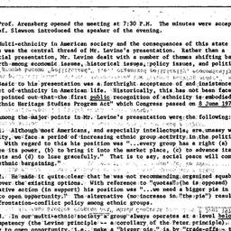 Minutes, 1972-11-16. Cultur...