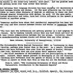 Speaker's paper, 1985-1...