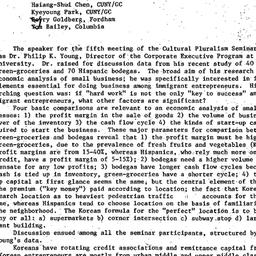 Minutes, 1985-03-18. Cultur...