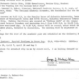 Announcements, 1976-04-13. ...