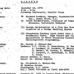 Minutes, 1978-12-13. Pollut...
