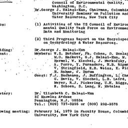 Minutes, 1979-01-17. Pollut...