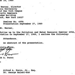 Minutes, 1989-10-18. Pollut...