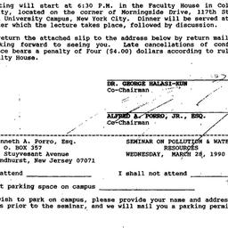 Announcements, 1990-03-28. ...