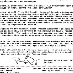 Announcements, 1990-08-08. ...