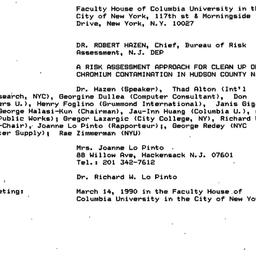Minutes, 1990-02-14. Pollut...