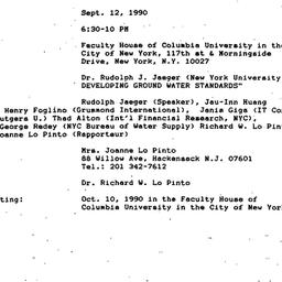 Minutes, 1990-09-12. Pollut...