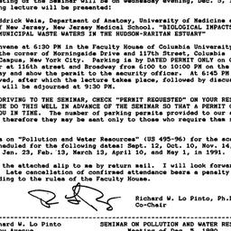 Announcements, 1990-11-20. ...