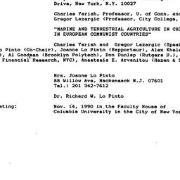 Minutes, 1990-10-10. Pollut...