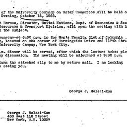 Announcements, 1968-09-18. ...