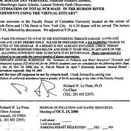 Announcements, 2000-10-06. ...