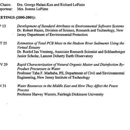 Schedules, Pollution and Wa...