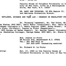 Minutes, 1993-10-13. Pollut...