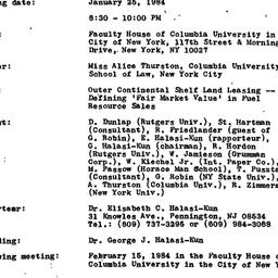 Minutes, 1984-01-27. Pollut...