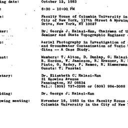 Minutes, 1983-10-13. Pollut...