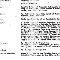 Minutes, 1984-02-17. Pollut...