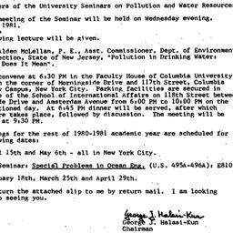 Announcements, 1981-03-18. ...