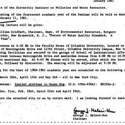 Announcements, 1980-02-11. ...
