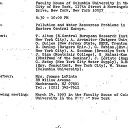 Minutes, 1993-02-26. Pollut...