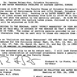 Announcements, 1993-02-11. ...