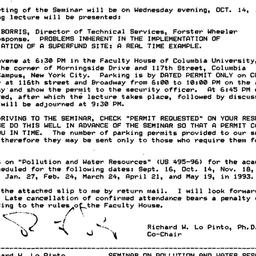 Announcements, 1992-09-04. ...