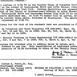 Announcements, 1988-09-14. ...