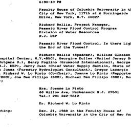 Minutes, 1988-11-16. Pollut...