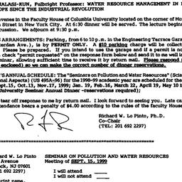 Announcements, 2000-08-15. ...