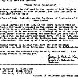 Announcements, 1971-02-24. ...