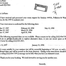 Correspondence, 1998-06-09....
