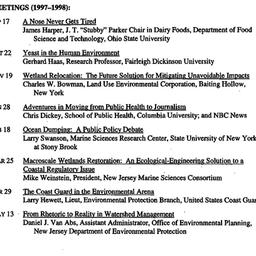 Schedules, Pollution and Wa...