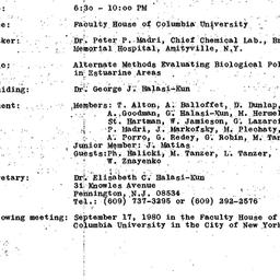 Minutes, 1980-05-07. Pollut...