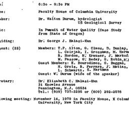 Minutes, 1979-10-17. Pollut...