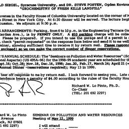Announcements, 1999-04-12. ...