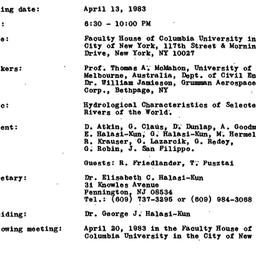 Minutes, 1983-04-15. Pollut...