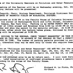 Announcements, 1991-09-26. ...