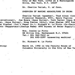 Minutes, 1992-02-19. Pollut...