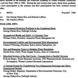 Schedules, Pollution and Wa...