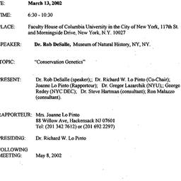 Minutes, 2002-03-13. Pollut...